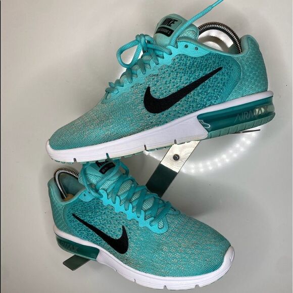 Nike Air Max Sequent 2 Womens Athletic Running Walking Shoes  852465-300 Sz 9 - Picture 1 of 5